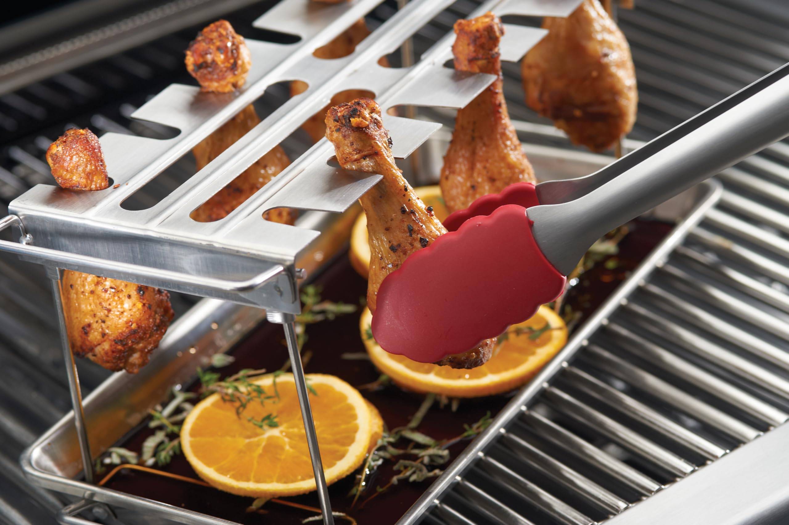 Broil King 64152 mensola a Battente in Acciaio Inox