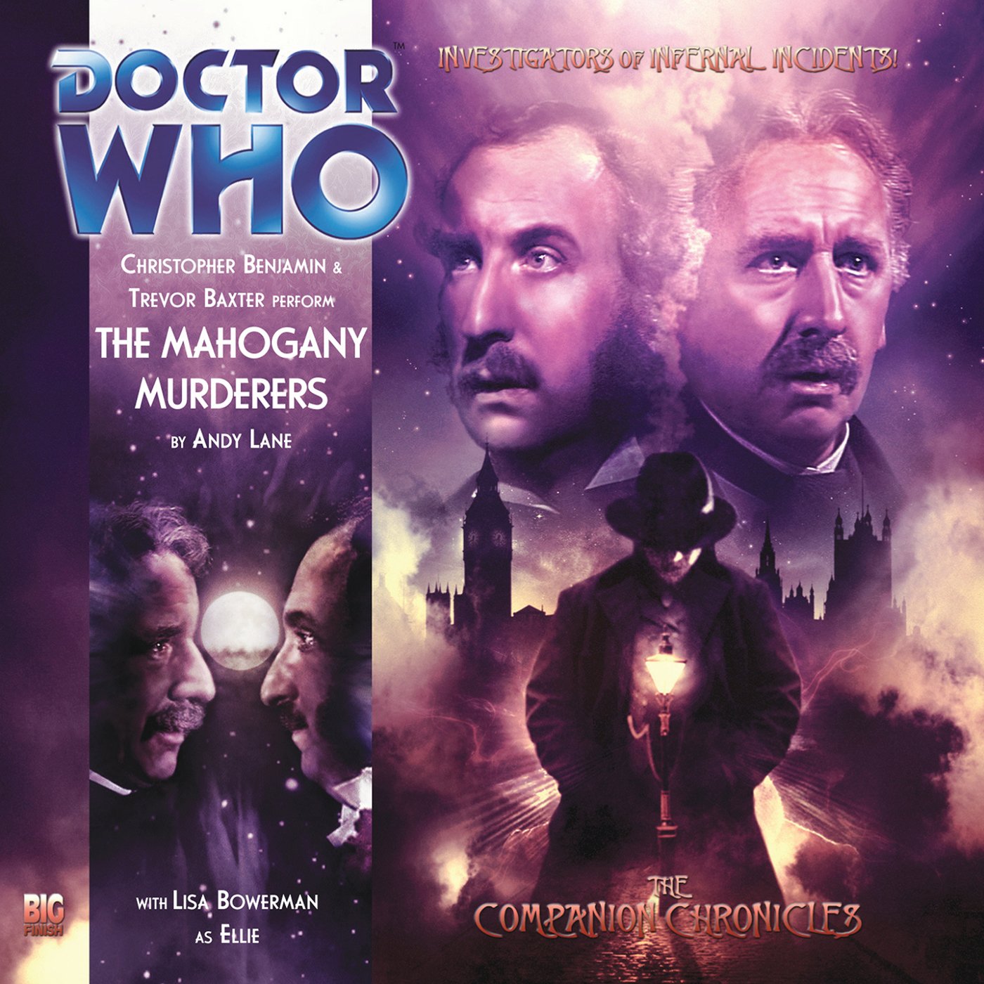 Cover art for Doctor Who - The Companion Chronicles - The Mahogany Murderers