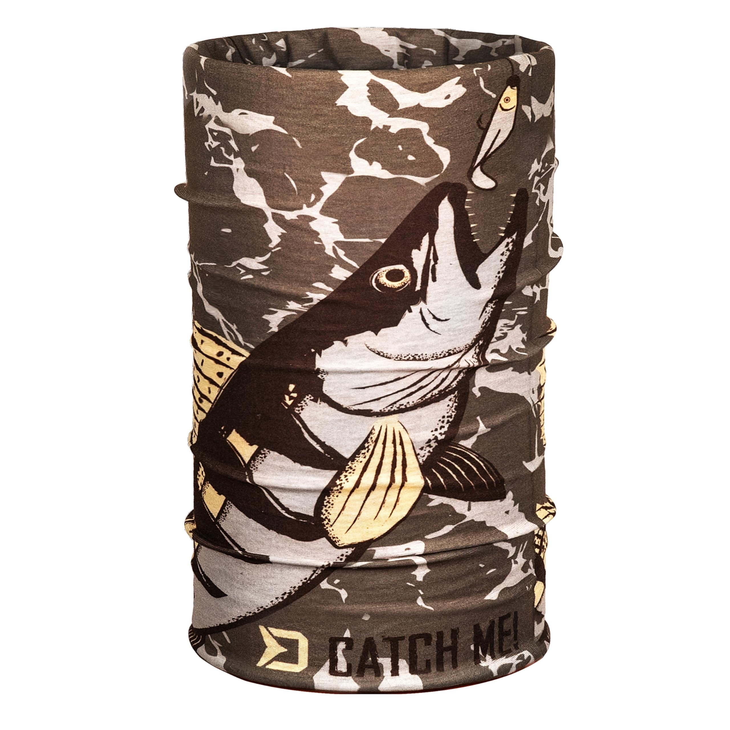 FLADEN Fishing Premium Raubfisch Angler Adventskalender - Köder Angelset Weihnachtskalender Advents Geschenk Kalender + Multifunktions Tuch im Raubfisch Design