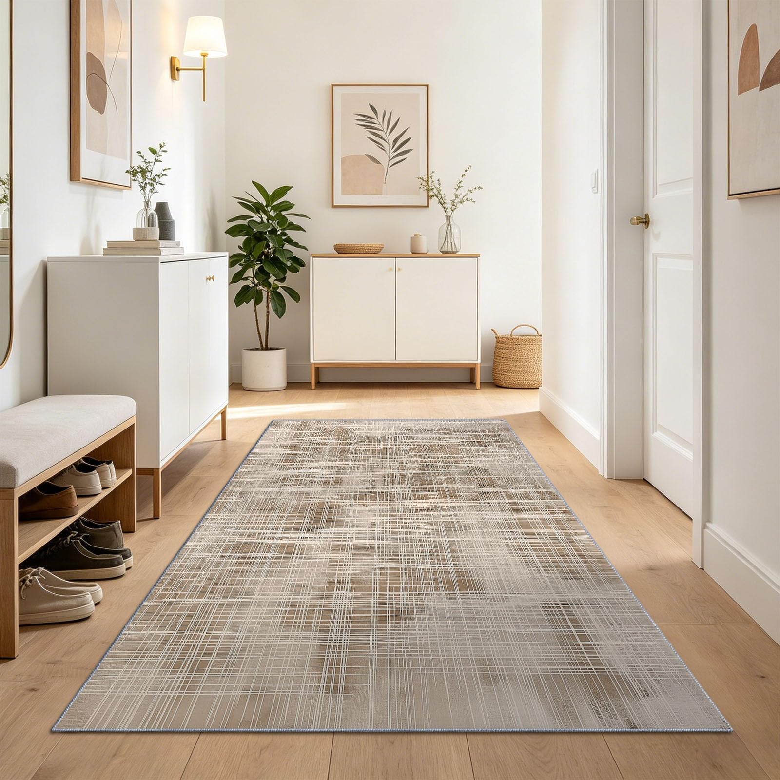Tapis de passage cuisine antidérapant 60x240 long lavable pour entrée de maison