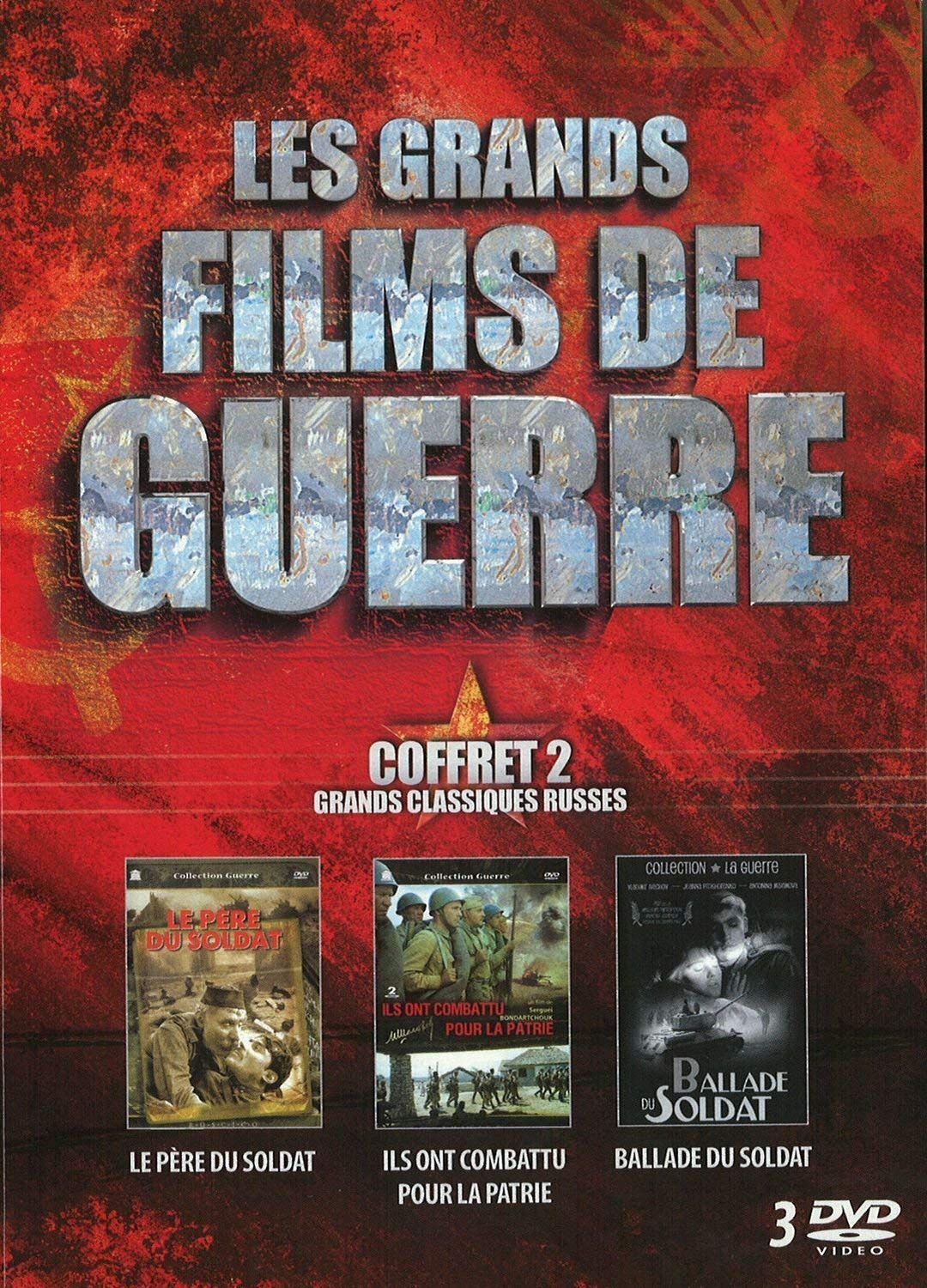 Grands films de guerre v2 - 3 dvd