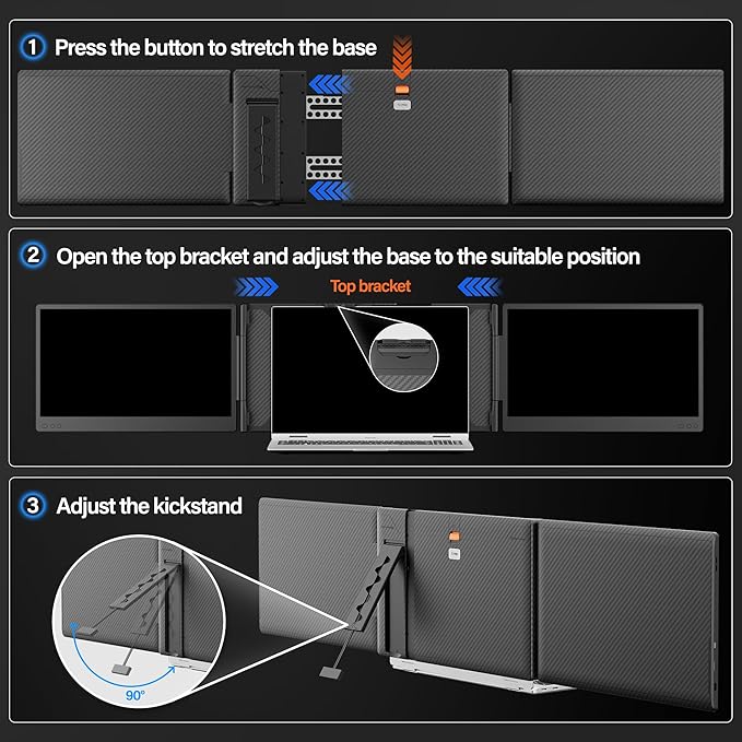 Monitor Extensor 14 FHD IPS miniatura 3