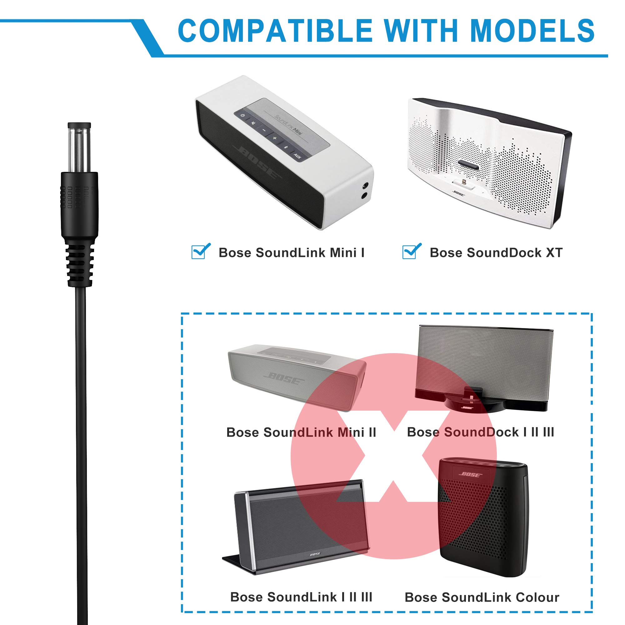 Amazon.com: PwrON 12V Ac Dc Adapter for Bose SoundLink-Mini