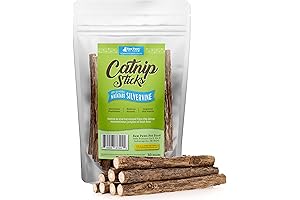 Raw Paws Silvervine Sticks: Catnip Sticks for Catnip-Loving Cats