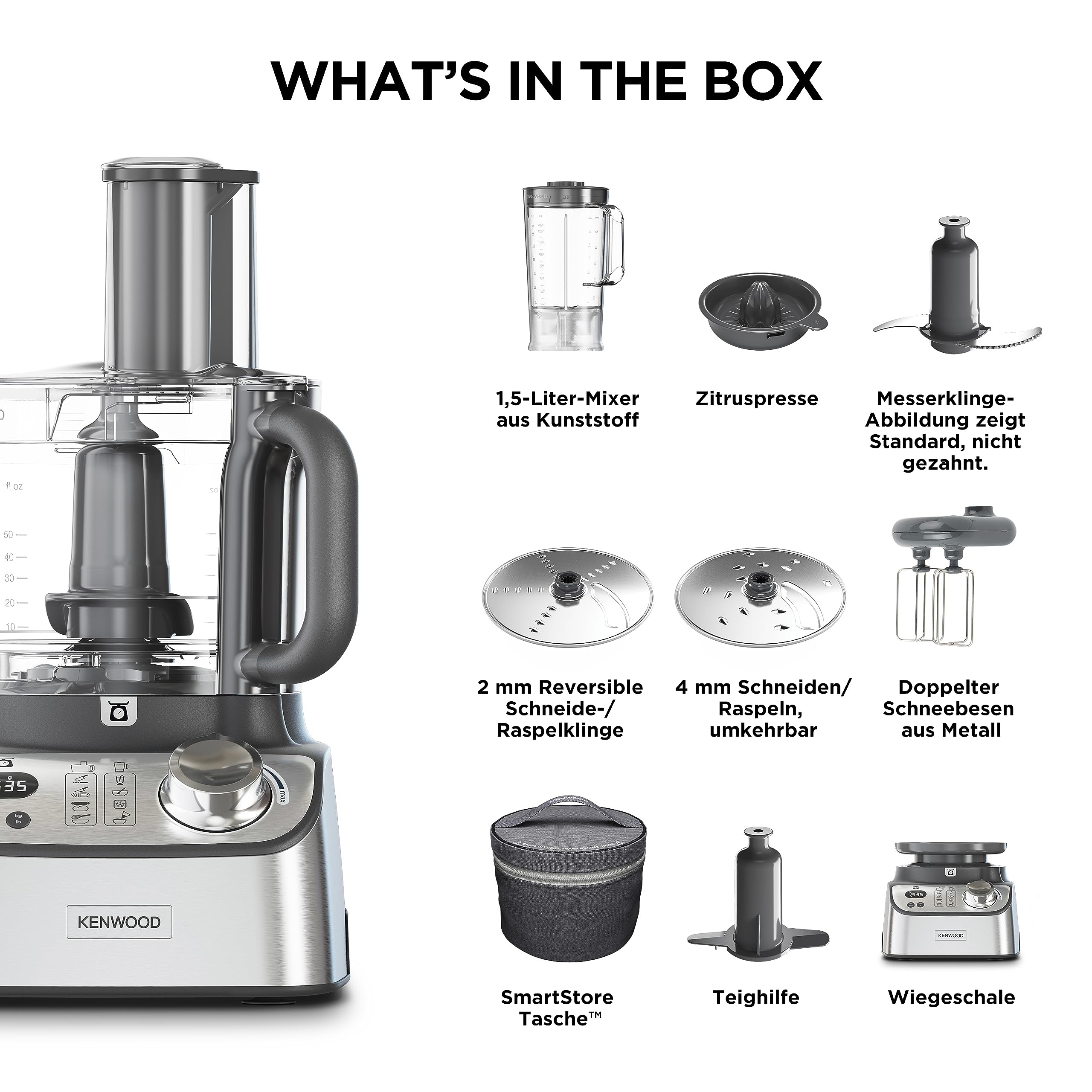 Kenwood MultiPro Express Weigh Küchenmaschine