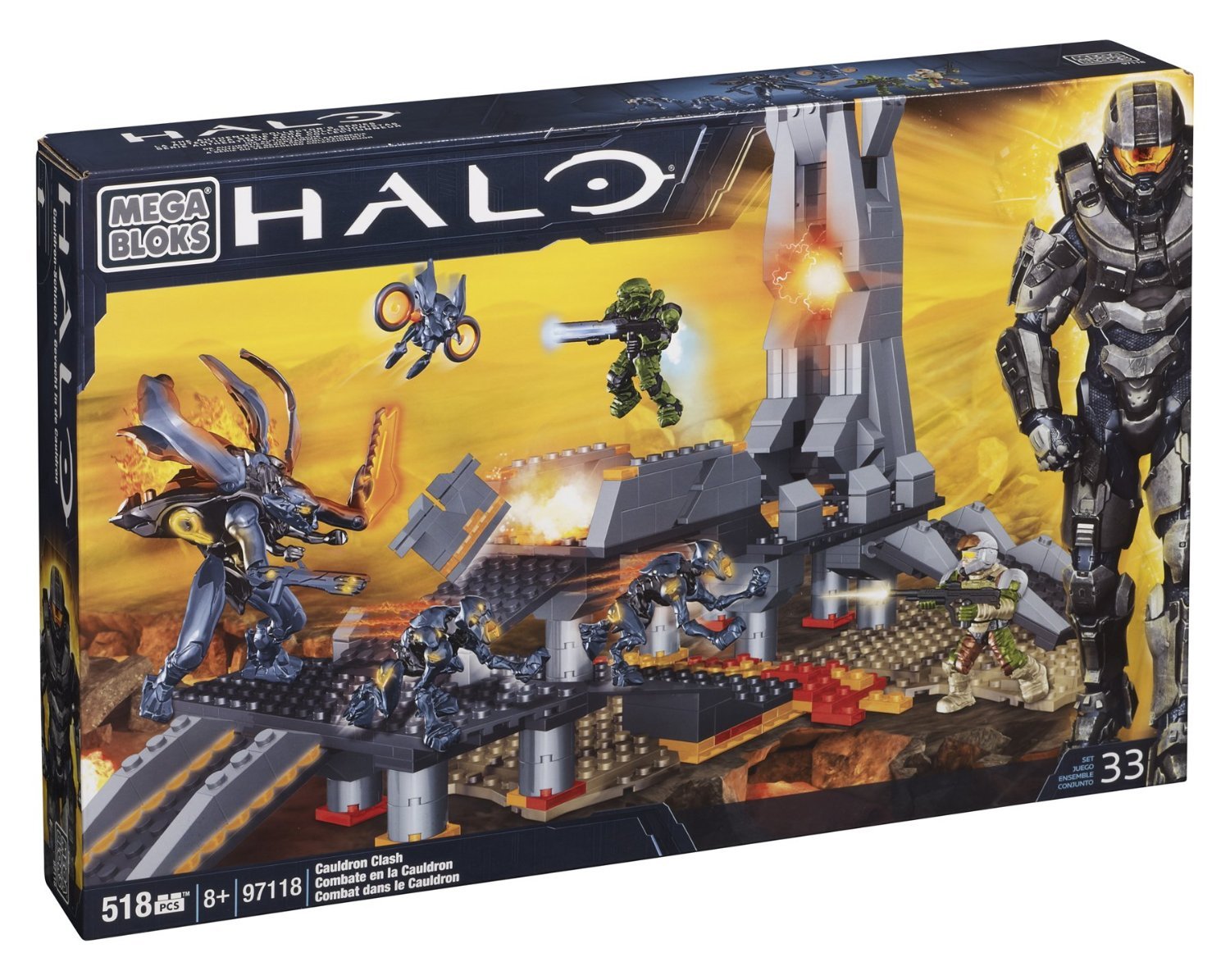 Mega Bloks Halo Cauldron Clash : Amazon.sg: Toys