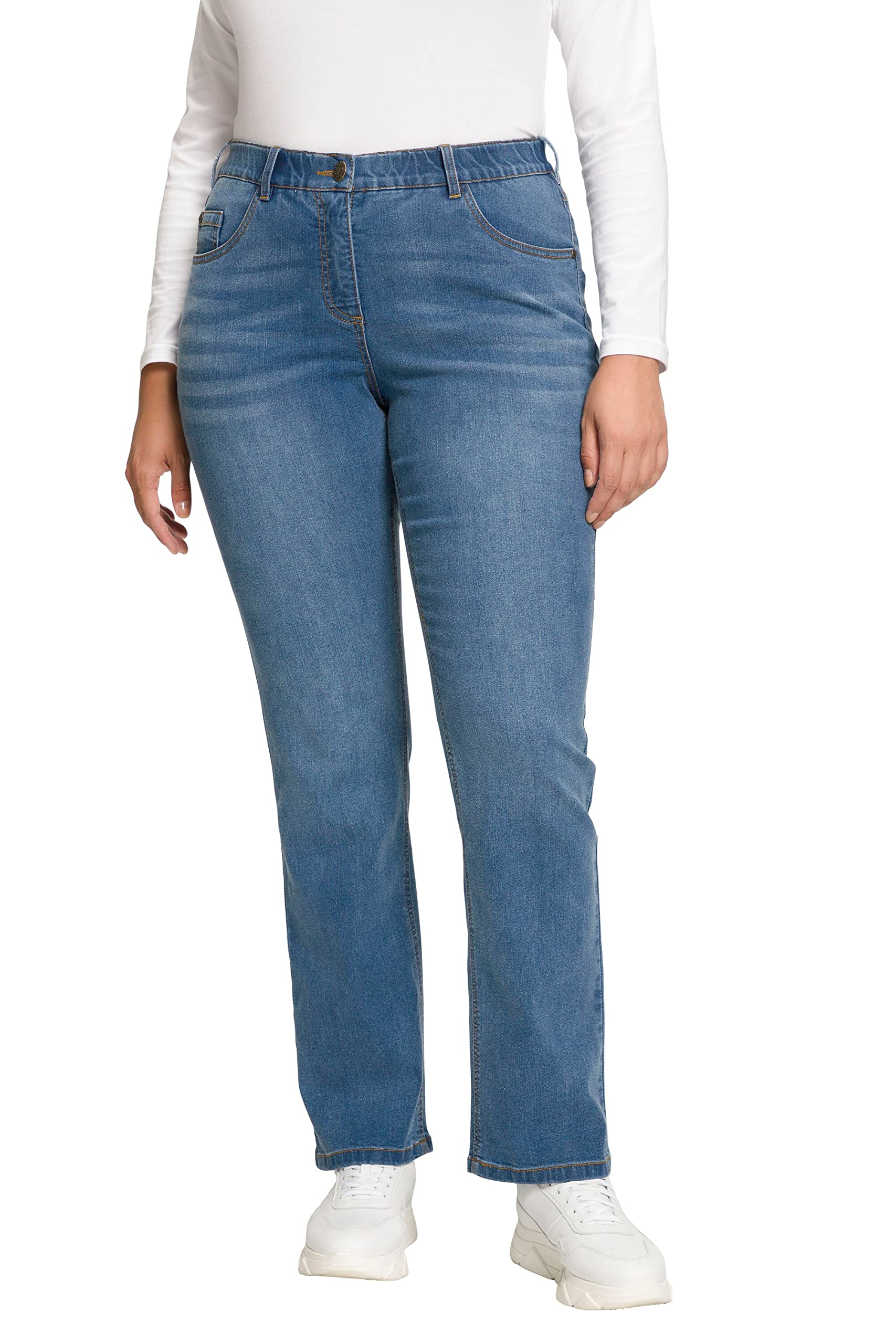 Ulla PopkenWomen's Straight Mandy Jeans