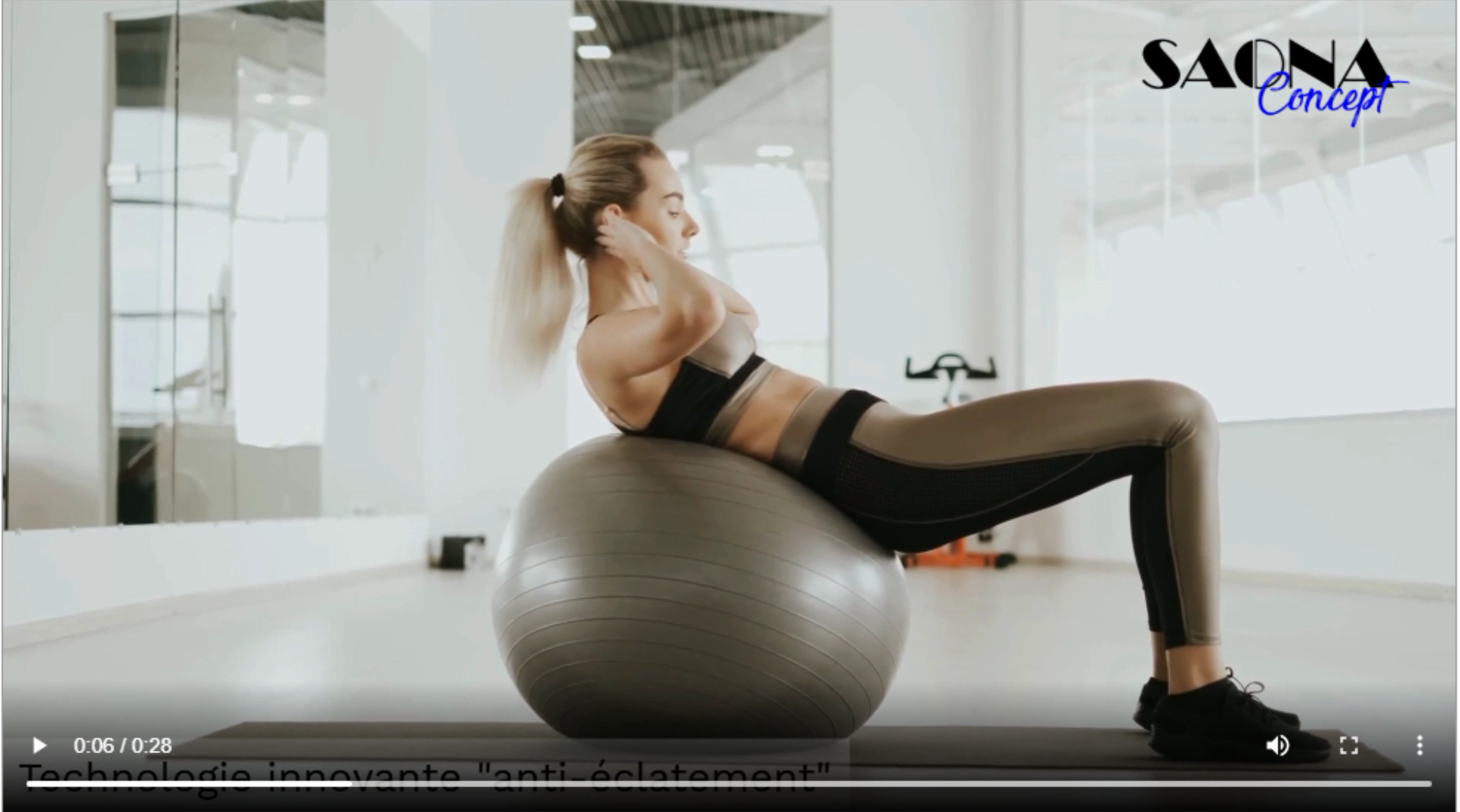 Balle De Pilates Souple 15cm Avec Sangle - Mini Ballon Fitness Pour Grossesse, Yoga Et Exercices