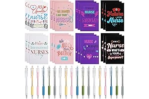 48 Nurse Appreciation Gifts: Notebooks, Pens, and Ribbons