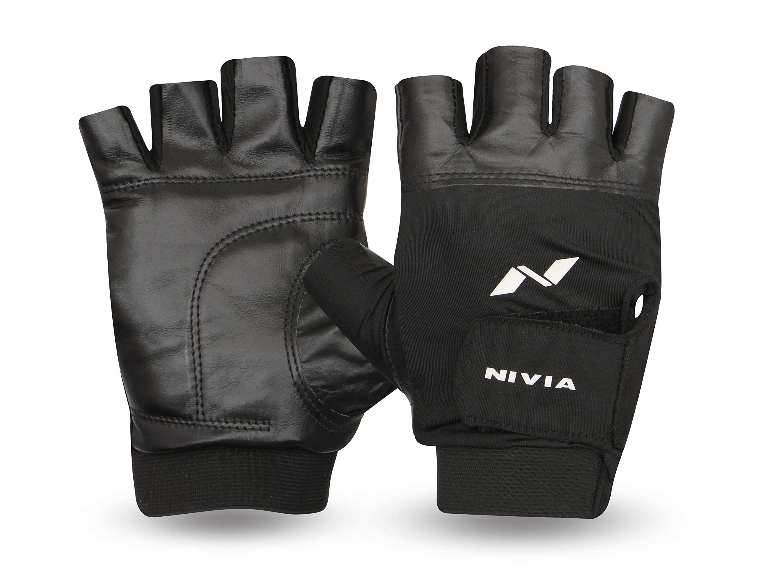 Nivia Leather Gym Gloves, Large (Black) (B00M6T0W8I) Amazon Price History, Amazon Price Tracker
