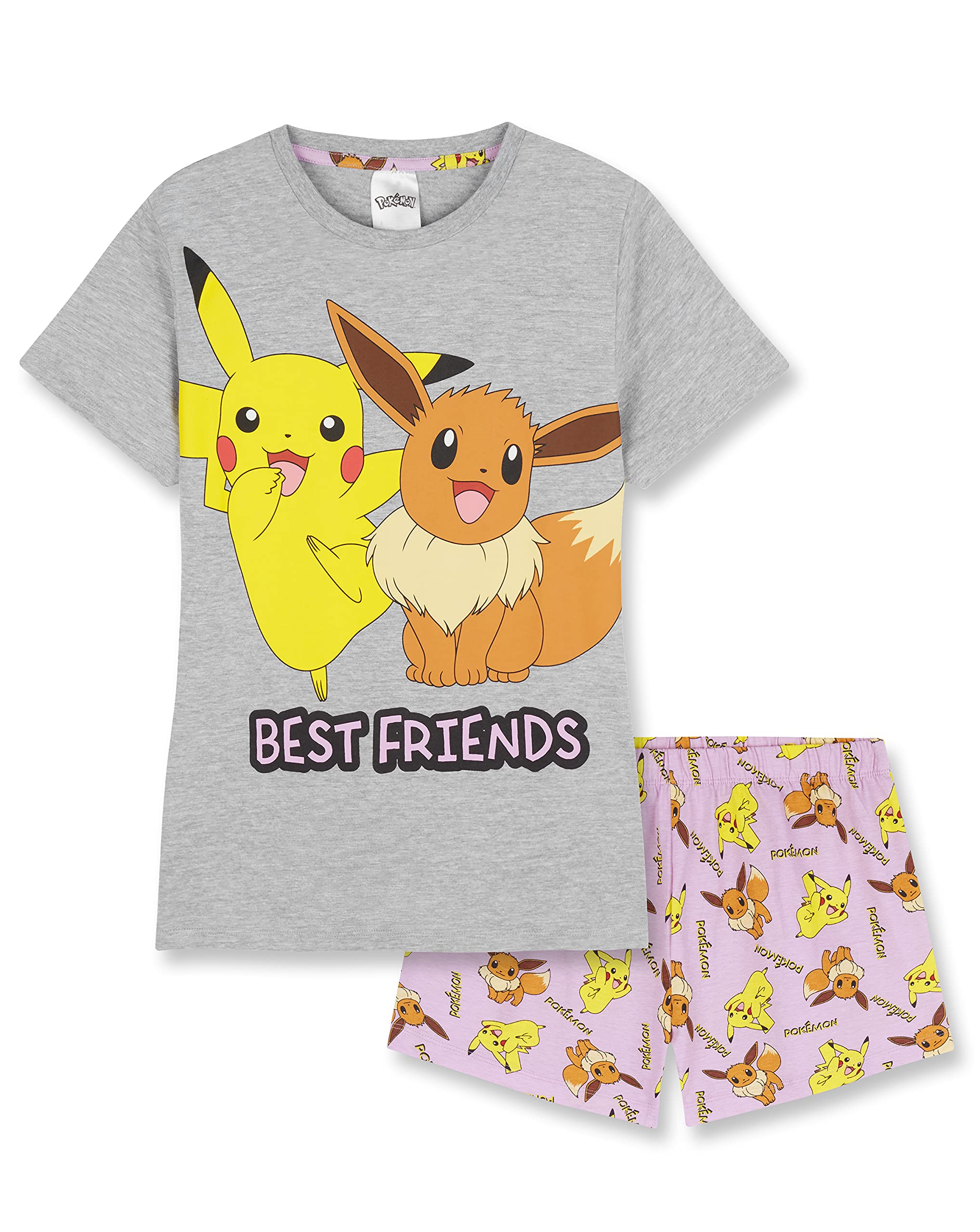 Pyjama Set Pyjama Pokemon Evoli Pokemon Girls Pyjamas Set For Kids