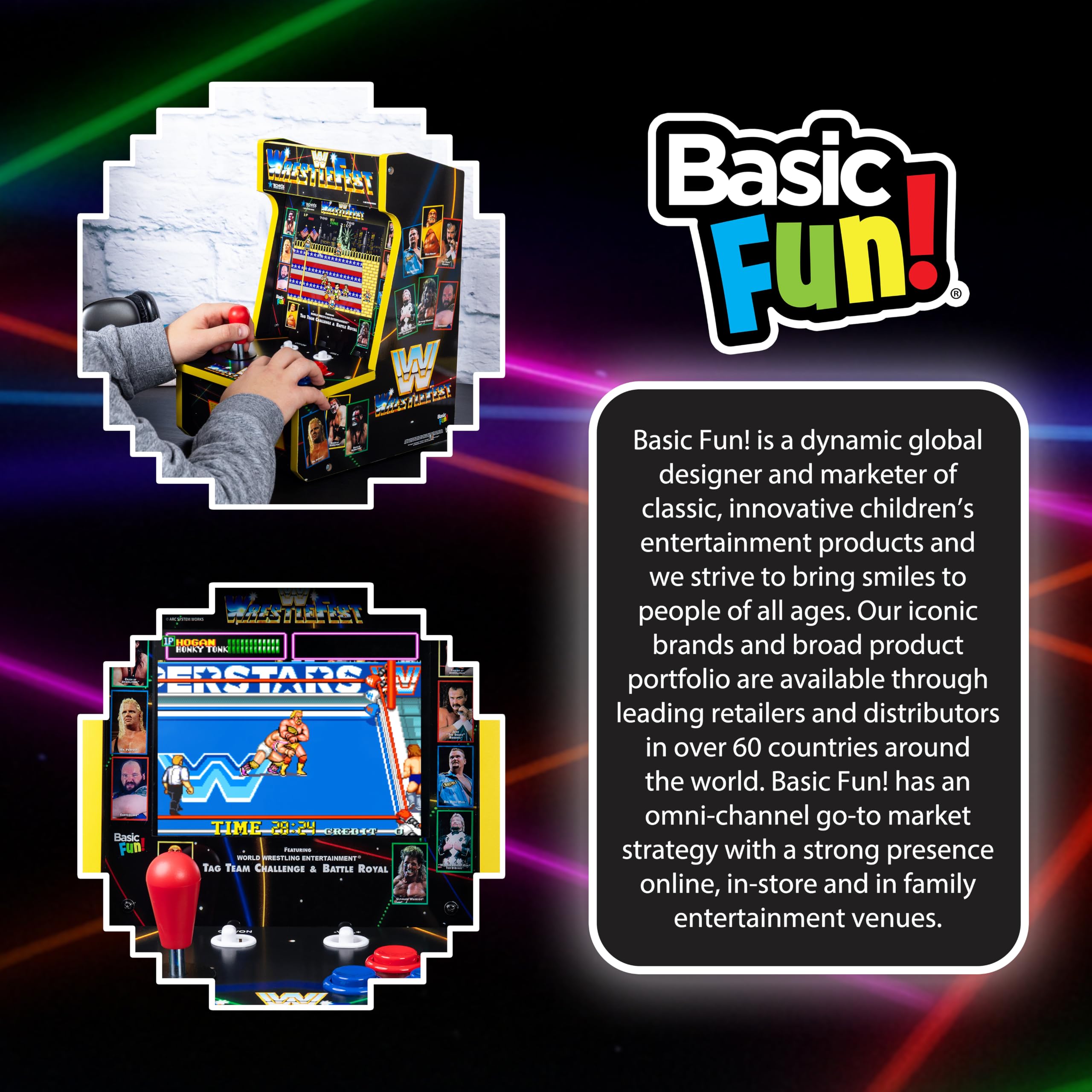 WW WRESTLEFEST COUNTER ARCADE