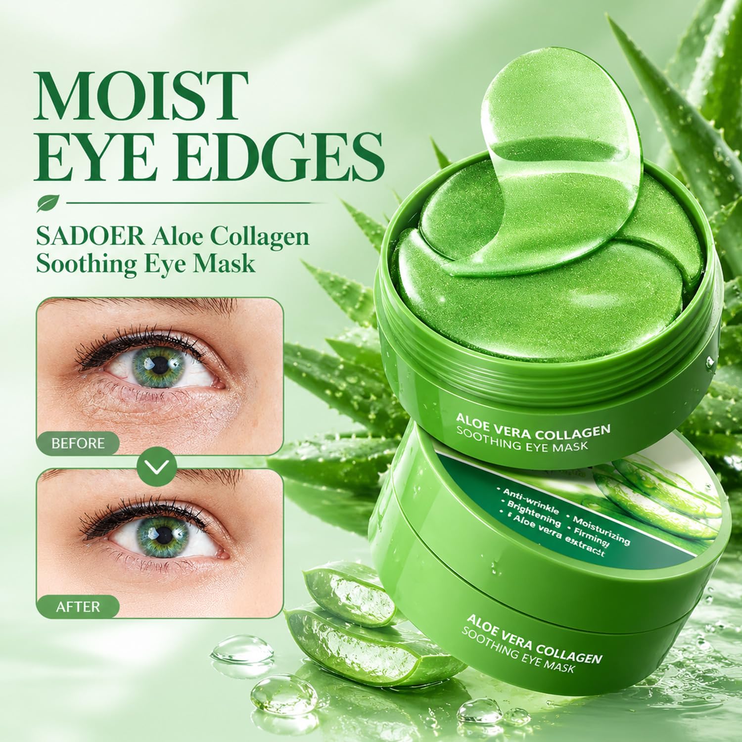 Eakroo Eye Patches - Reduce Dark Circles & Puffiness -4
