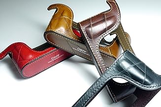 【高級レザー／ハンドメイド】【Safari】Half Case for Leica M9/M8 キャメル