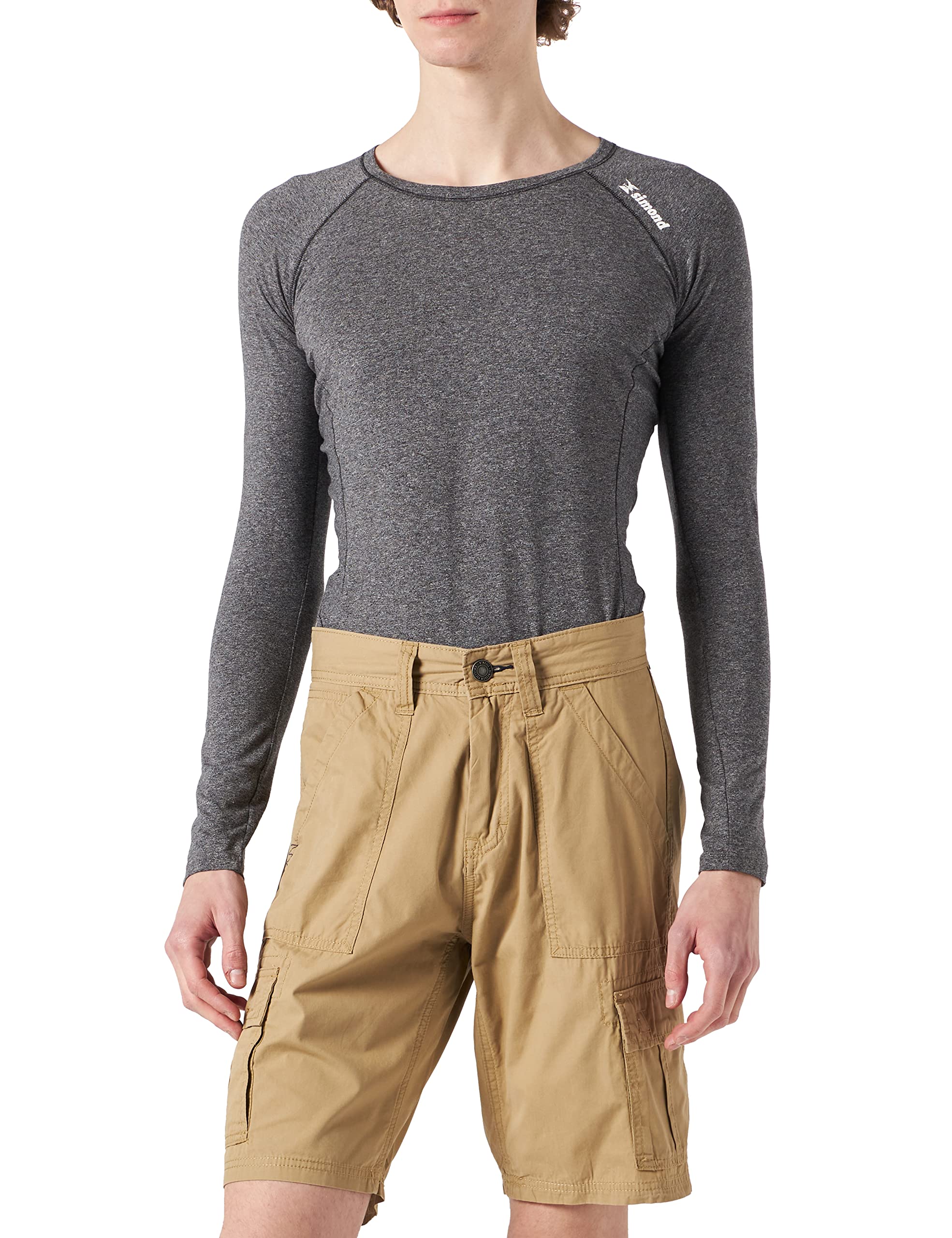 O'Neill Men Lm Beach Break Shorts - Marl Brown, Size 30