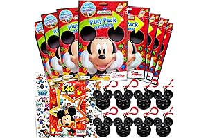 Disney Mickey Mouse Party Favor Kit for Kids Birthday Parties Toys