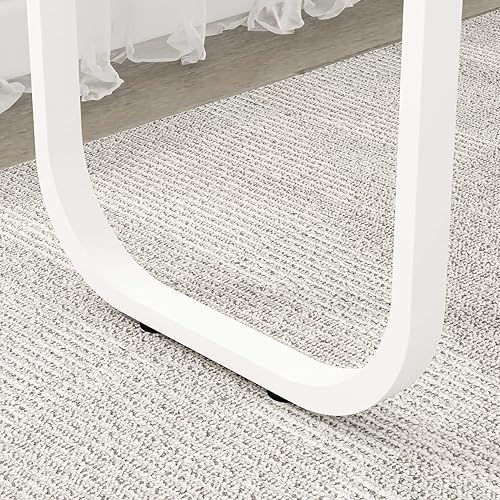 Miniatura 7 de FAMAPY Escritorio en forma de L de 55.1 pulgadas con cajones y estantes, escritorio de esquina de oficina con almacenamiento, escritorio de