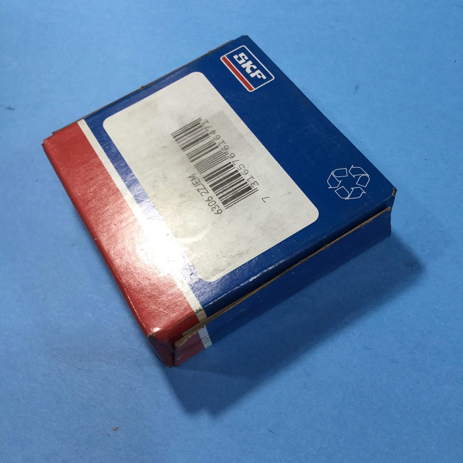 SKF 6306 2ZJEM Single Row Shielded Deep Groove Radial Ball Bearing