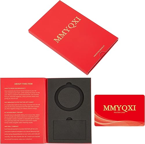 Miniatura 6 de Pulsera contra el mal de ojo, pulsera de cuerda roja para protección, pulsera roja de hilo hecha a mano, pulseras de cuerda roja de buena suerte