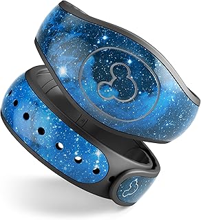 Design Skinz Blue Hue Nebula Premium Vinyl Decal Wrap Cover for The Disney MagicBand+ (Fits MagicBand+ for Disney Parks)