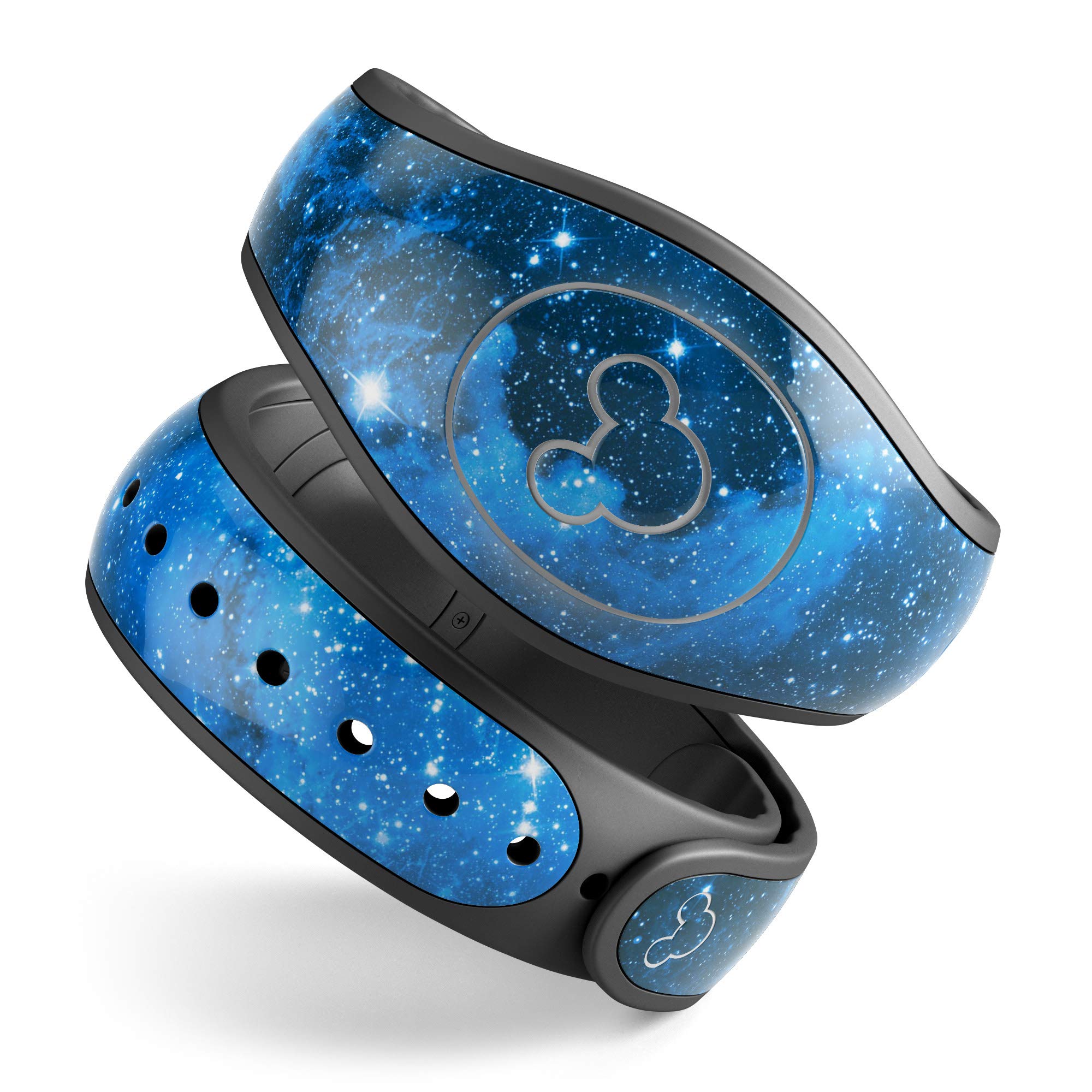 Design Skinz Animal Space Marble Agate Glitter Sticker Decal Scratch Resistant Skin Cover Compatible with Disney MagicBand+ (MagicBand Not Included)