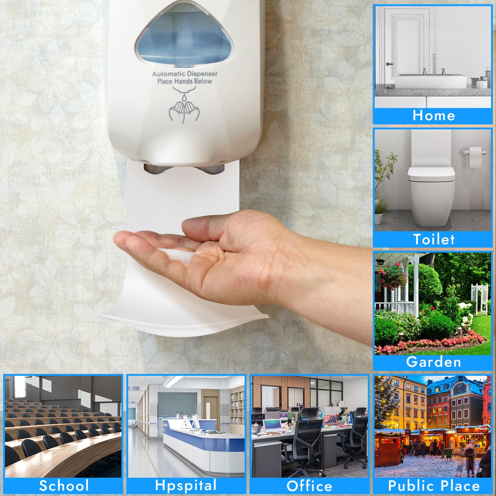 10 bandejas dispensadoras de goteo para montaje en pared, soporte dispensador de jabón, colector de goteo de detergente para ropa que evita goteos y pulverizaciones, fácil de limpiar (blanco)