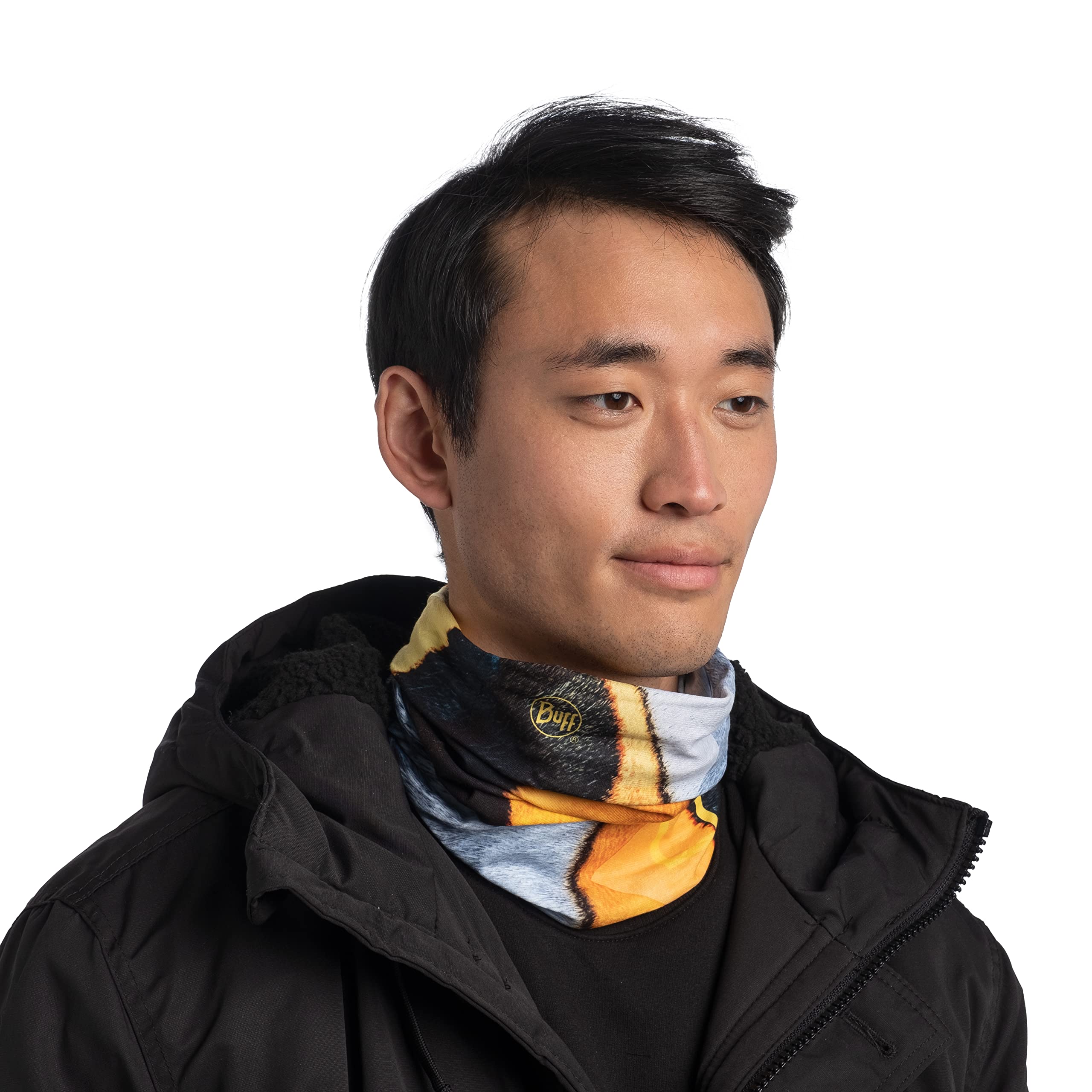 Buff Unisex Jies Black Original EcoStretch Multifunktionstuch National Geographic (1er Pack)
