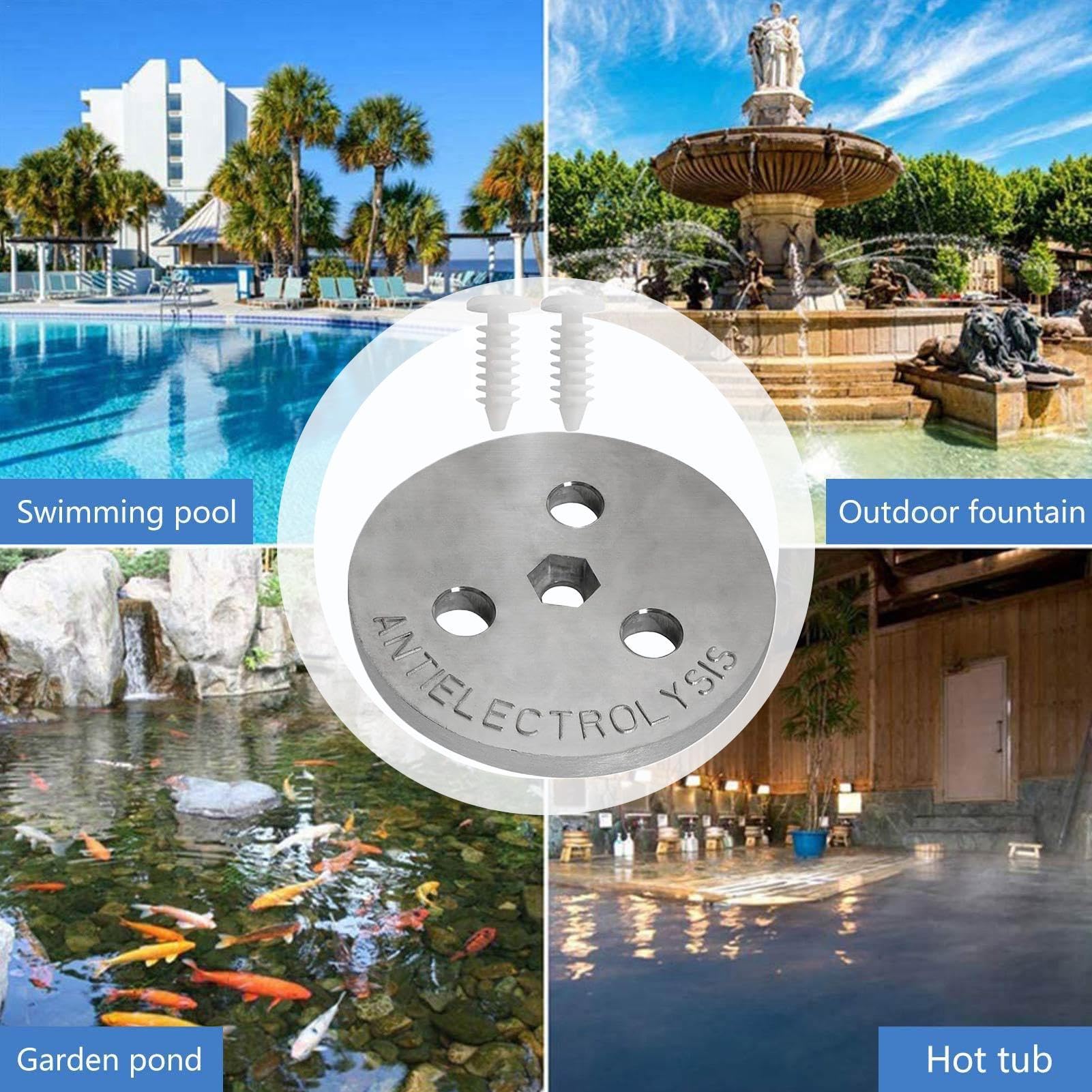 Peso Para Skimmer De Piscina - Estabilizador De Flotador, Accesorio Limpieza Para Piscinas Interior Y Exterior