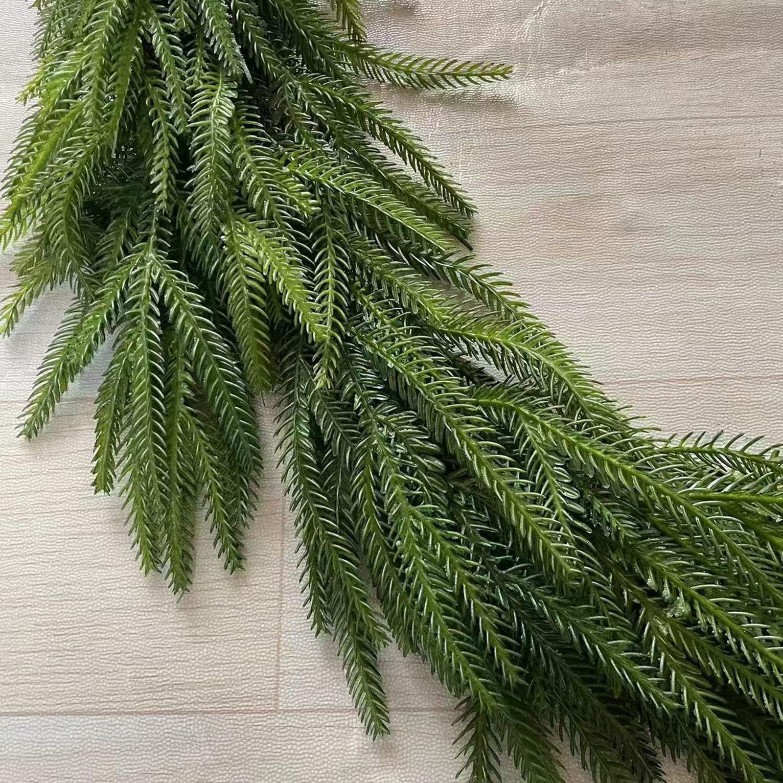 Tannengirlande Knstlich Wie Echt 3.6m/12ft 2 Stck Weihnachtsgirlande Grn  Kunststanne Kunststoff Spritzguss-Verfahren PE Girlande Weihnachten  Trgirlande Weihnachtsdeko fr Outdoor Indoor : Amazon.de: Kche, Haushalt  & Wohnen