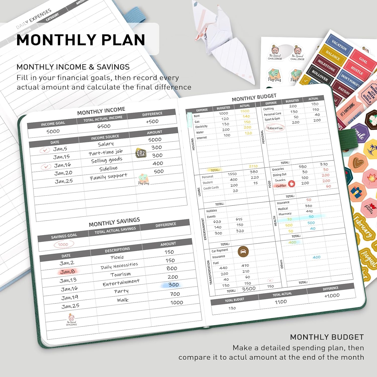 Master Your Finances: A Review of the WEMATE Budget Planner 2025