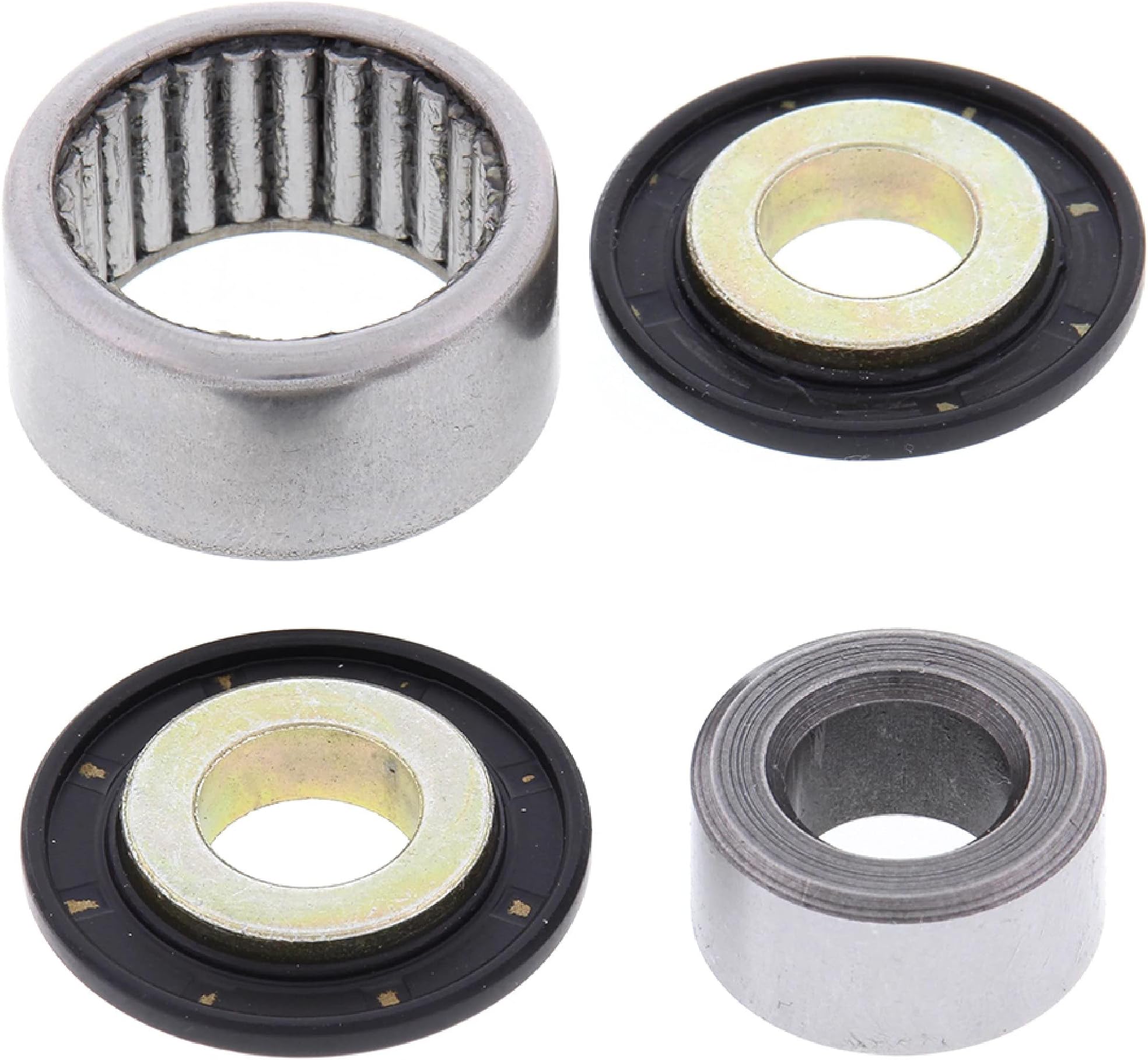All Balls Rear Shock Bearing Kit 29-5008 Compatible With/Replacement For Honda CR125R 1997-2007, CR250R 1997-2007, CRF250R 2004-2018, CRF450R 2002-2018, CRF450RX 2017-2018