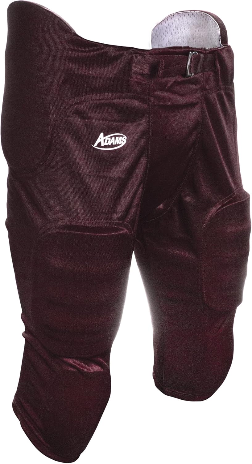 Adams USA Varsity Pro-Sheen Gameday Football Pant with Integrated Pads