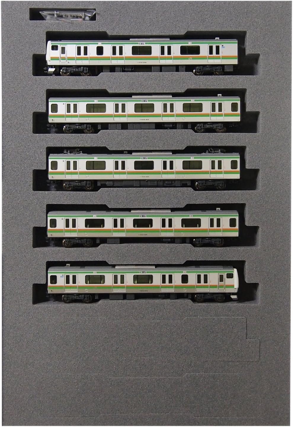 N gauge 10-1270 E233 system 3000 series Tokaido Line Ueno Tokyo line comes organization set (5 cars)