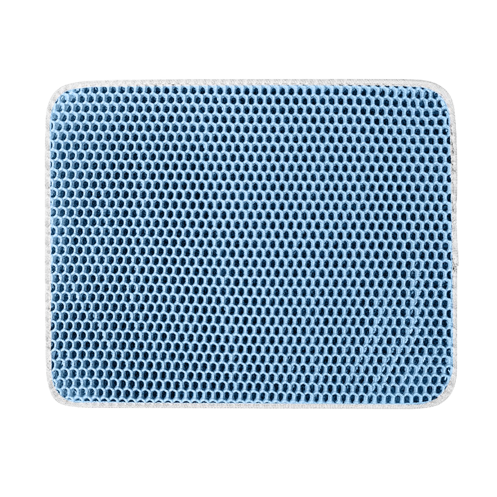 Pet Litter Mat EVA Litter Trapping Mat for Indoor Box Bottom Less Waste Box Tray