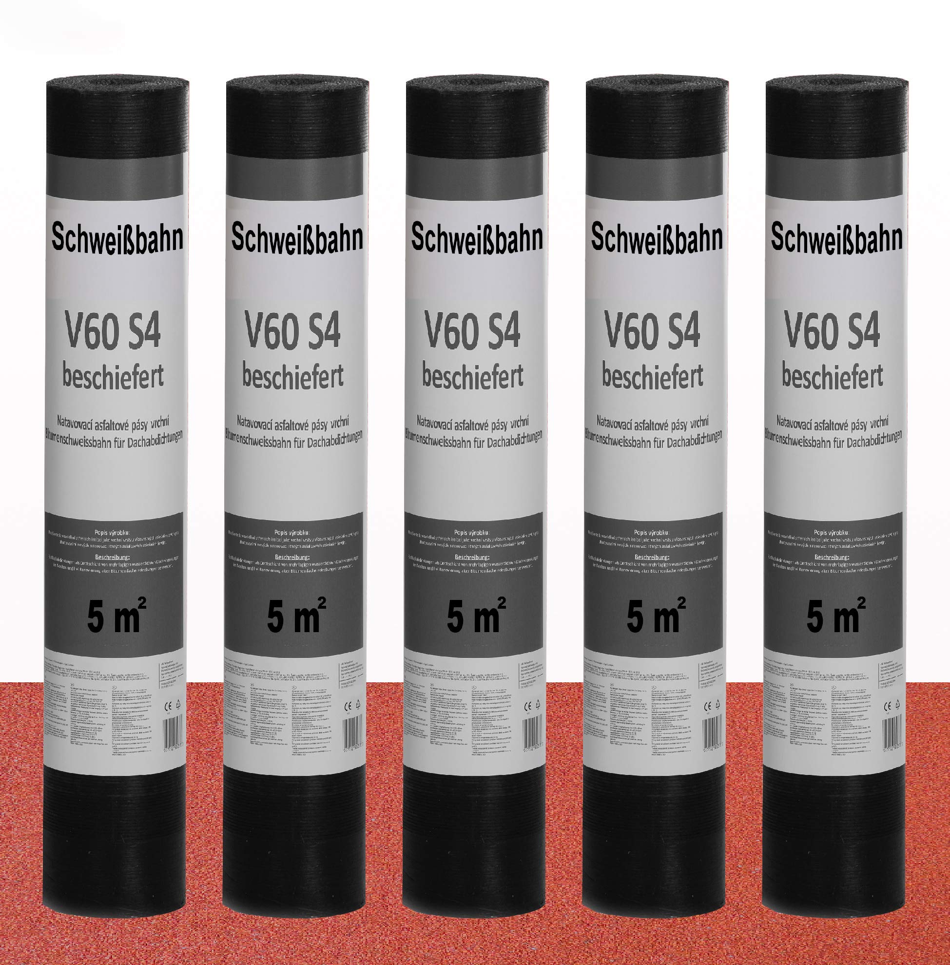 Charvat Bitumen-Schweißbahn 'charBIT V60 S4' besandet schwarz 100 x 500 cm | Baumarkt Charvat Bitumen-Schweißbahn 'charBIT V60 S4' besandet schwarz 100 x 500 cm | Baumarkt