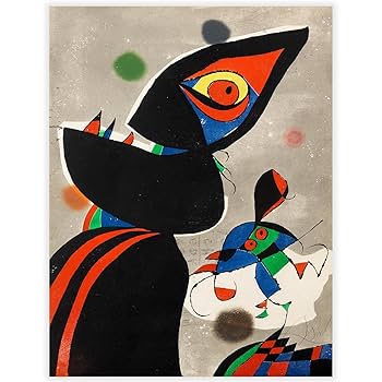 Amazon.co.jp: 有名なジョアンミロは、ジョアンミロキャンバス