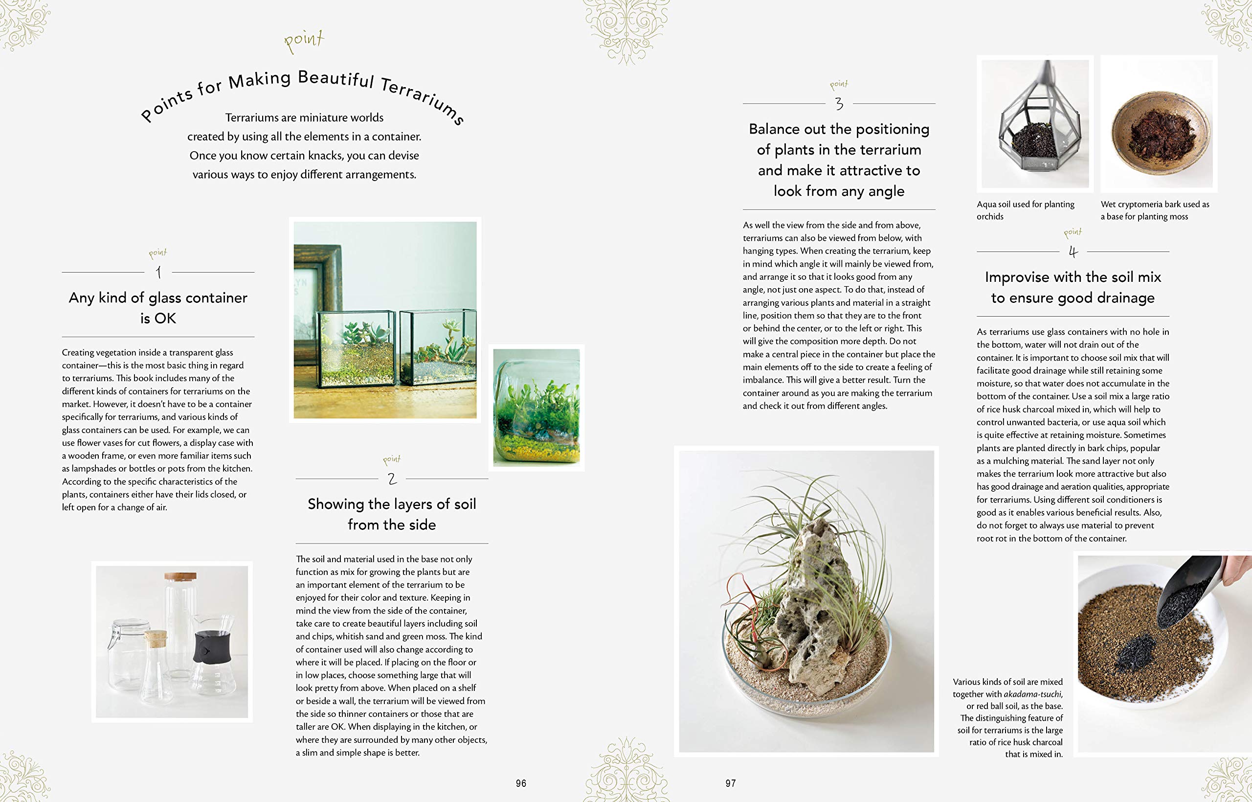 Decorative Terrariums: 47 Beautiful Ideas Created with Succulent, Air Plants, Moss and Orchid