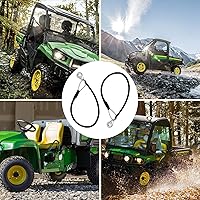 Vista 7 de M159508 Tailgate Cable for John Deere Gators Utility Vehicle M TE TH TX XUV TH 6x4 HPX615E HPX815E XUV865R XUV825E (2pcs)