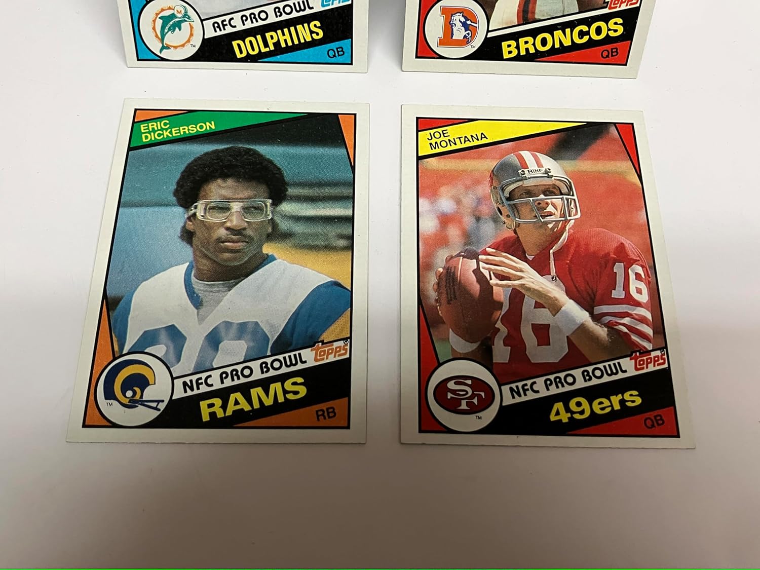 1984 TOPPS Football Complete Set (1-396) with DAN MARINO & JOHN ELWAY Rookie cards (NRMT to NRMT/MT)