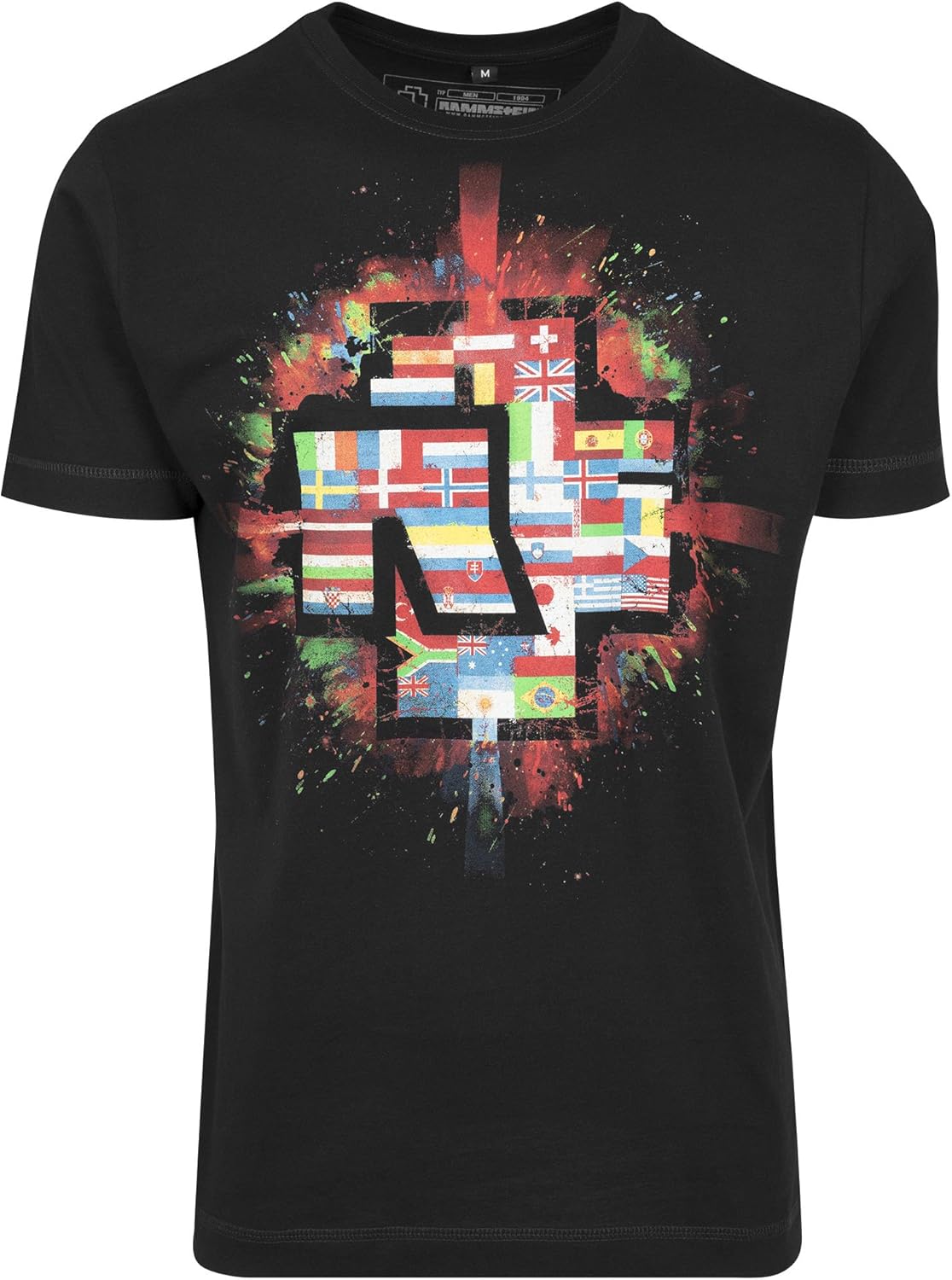 Urban Classics Rammstein Heren Tshirt -3XL- Rammstein Flügel Zwart Urban Classics Rammstein Heren Tshirt -3XL- Rammstein Flügel Zwart