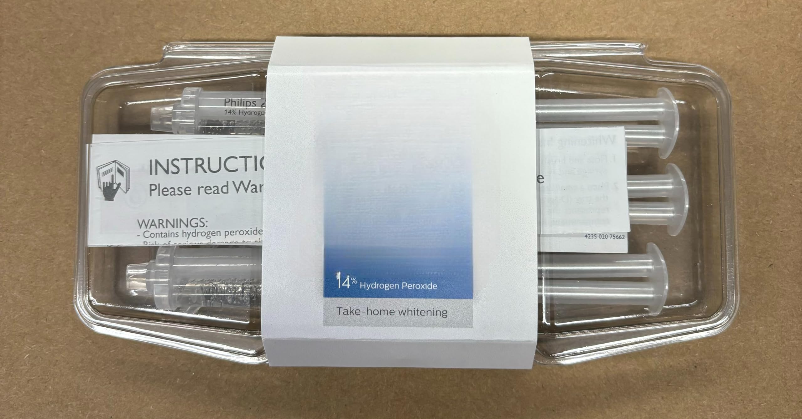 Amazon.com: Teeth Whitening Gel Kit, 14% ACP Formula, 3 Syringes
