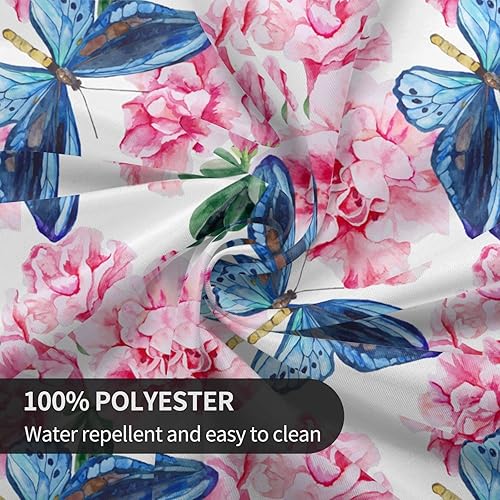 Miniatura 8 de Mantel redondo con diseño de piñas de pascua, impermeable, lavable, para el hogar, restaurante, cocina, picnic, fiesta, decoración de fiesta, mantel