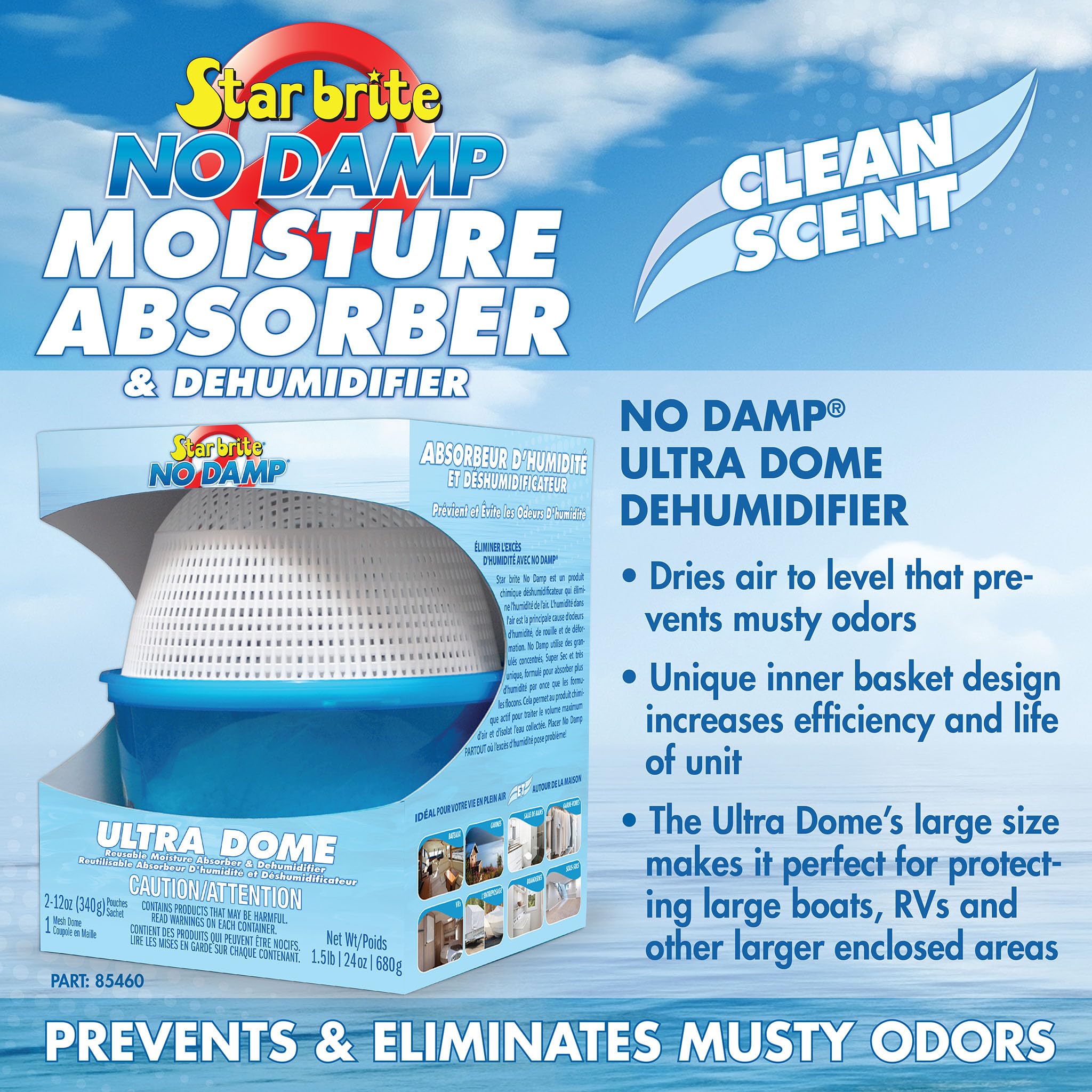Amazon.com: STAR BRITE No Damp Dehumidifier Bucket - 24 OZ (085460