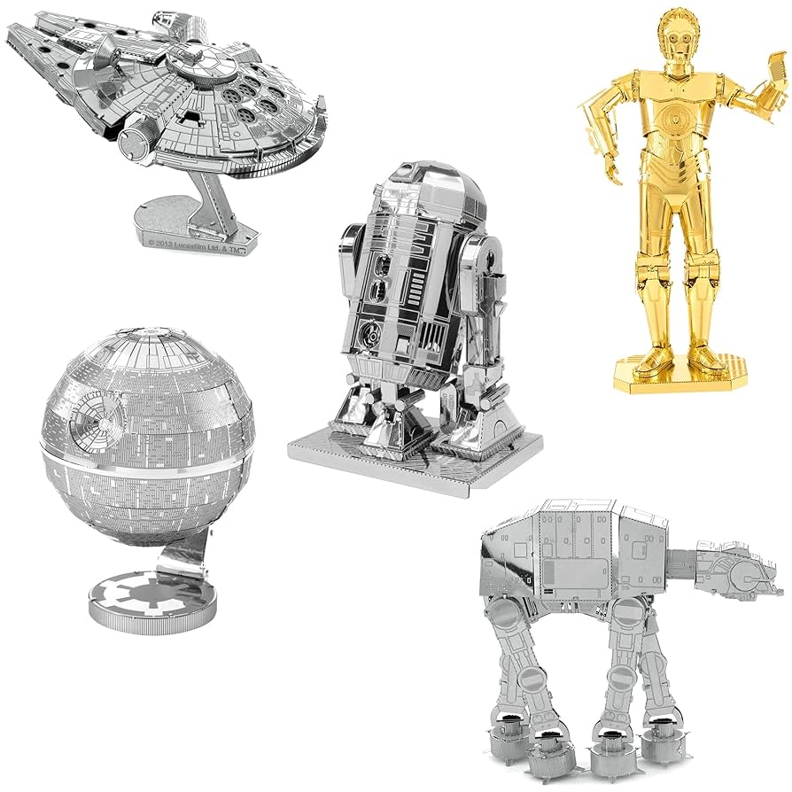 STARWARS  3Dメタルモデルキット Amazon.com: Metal Earth Fascinations Premium Series Star
