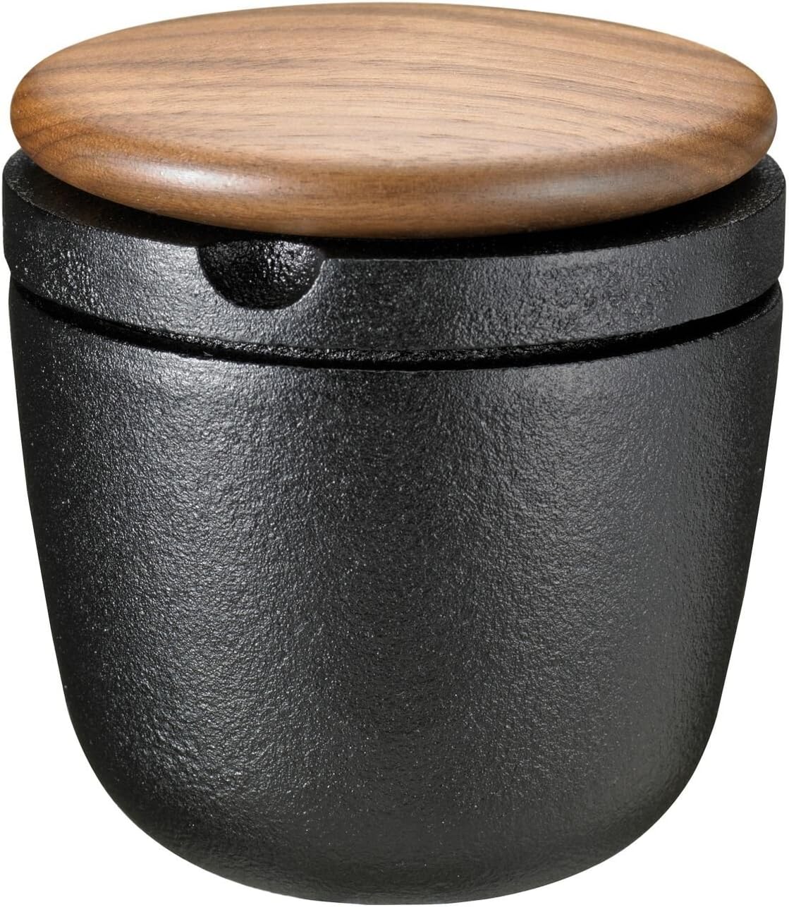 Skeppshult Cast Iron and Walnut "Swing" Pepper Mill, Regular Size