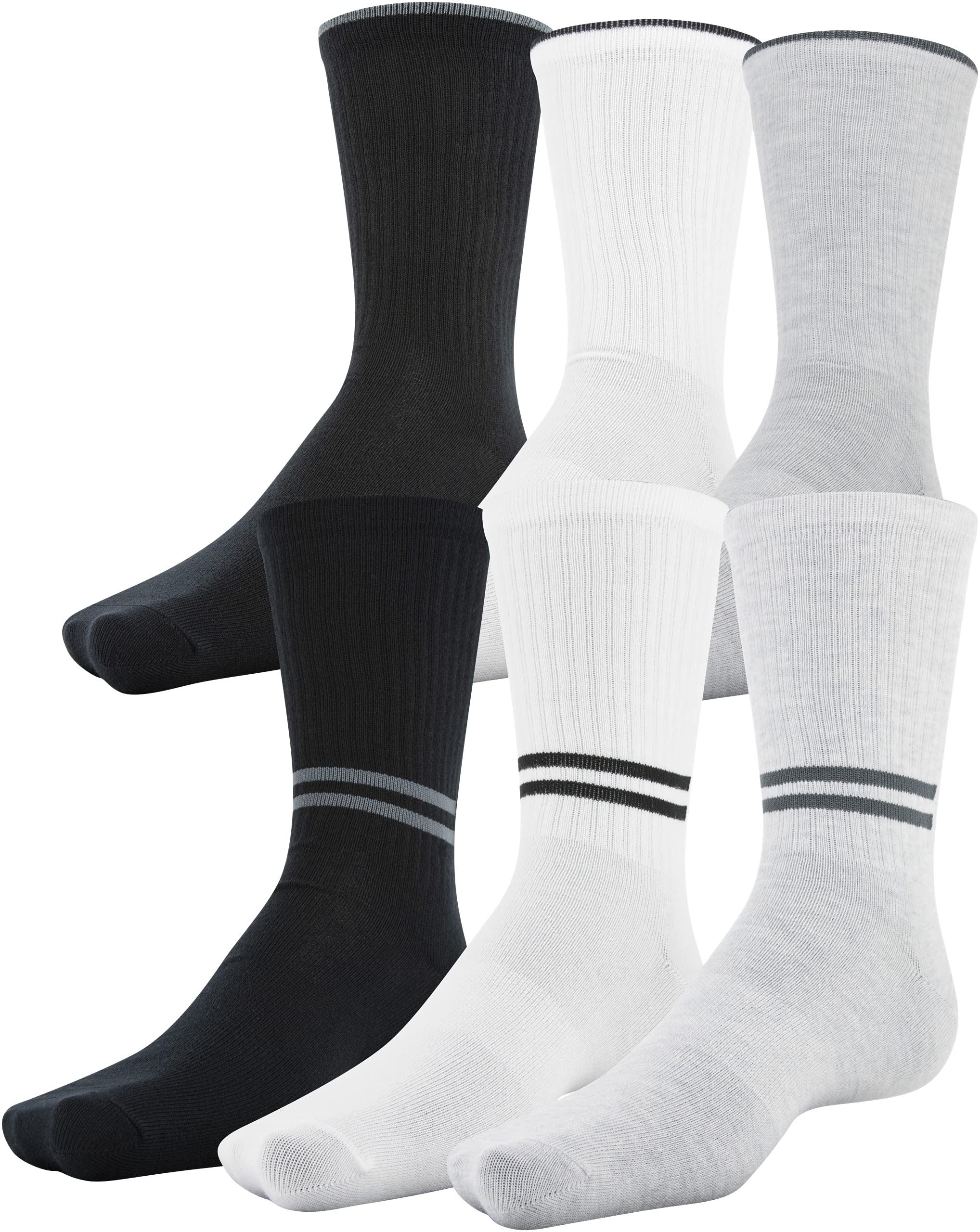 Under Armour Calcetines esenciales para hombre, 6 pares