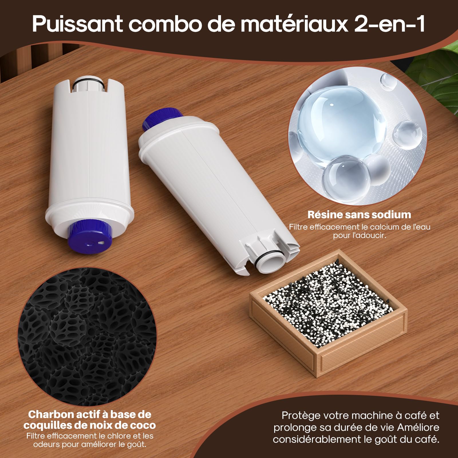 Compatibile Ec331 Ec680 Filtri E.S.E Pod Per Macchine Caffè DeLonghi - Compatibile Con Modelli EC331, EC685, EC850 E Altri Capsule Caffè Compatibili