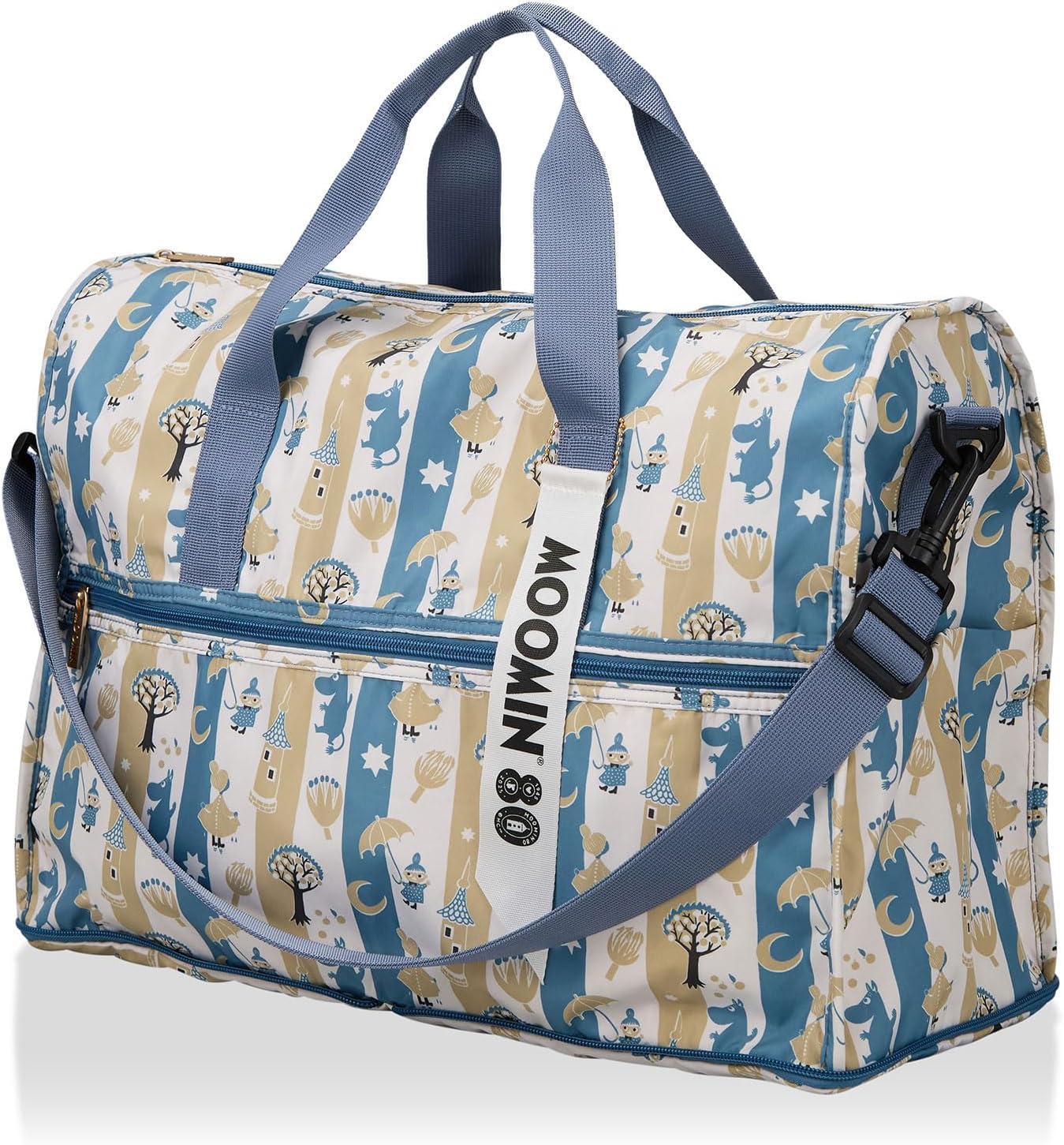 Amazon | 折りたたみ ボストンバッグ ムーミン Mサイズ H0002 MC29