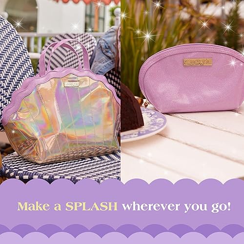 Miniatura 3 de Glimmer Wish Juego de equipaje de viaje unicornio arcoíris, Sirena Keepall y bolsa, Keepall y bolsa