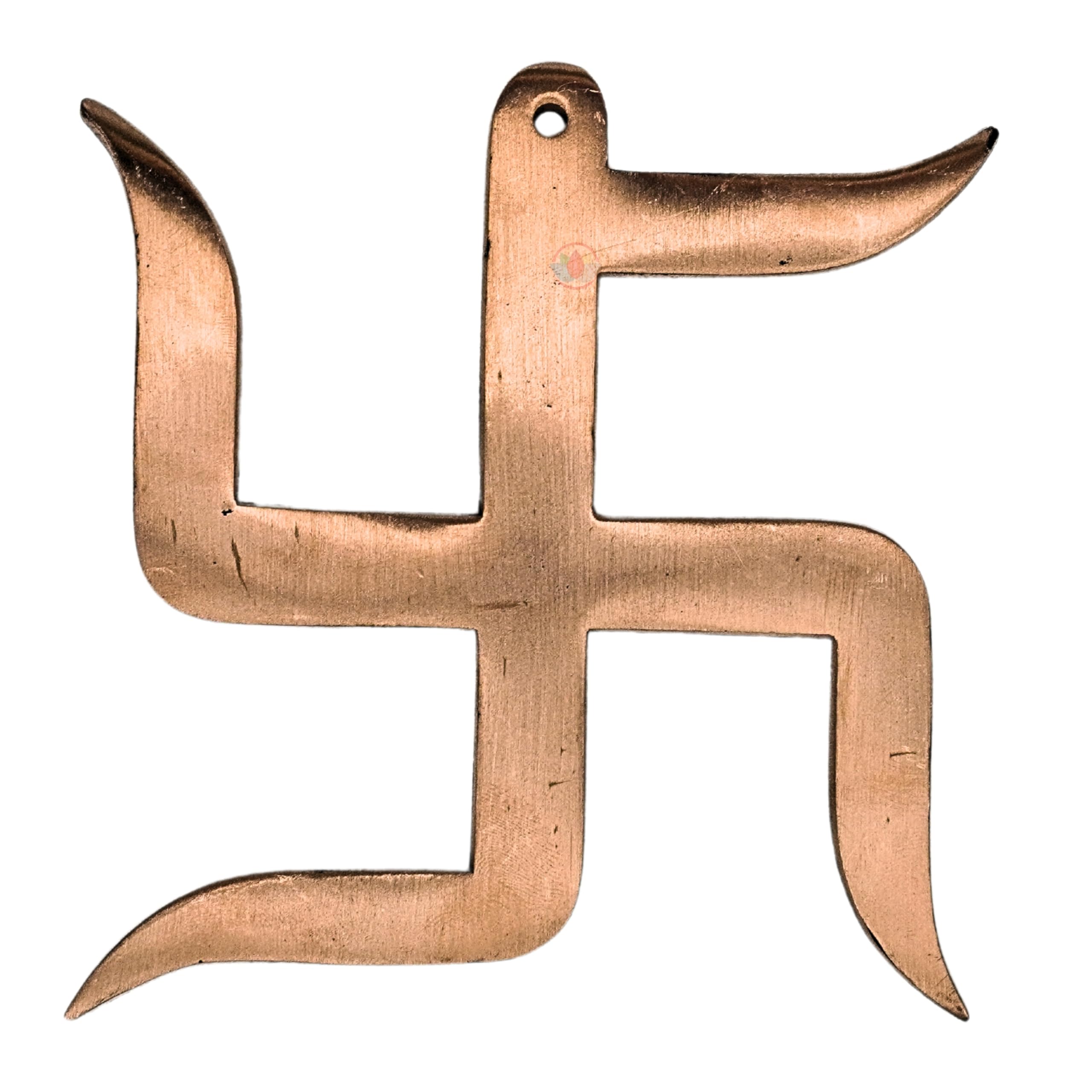 REMEDYWALA Pure Copper Swastik for Door Entrance, Wall Hanging, Copper Swastik Vastu Dosh Nivaran Remedies (6 in)-image-18